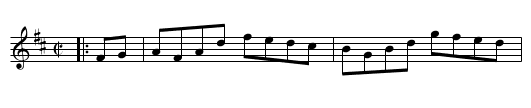 Elks' Festival, The - staff notation