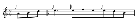Ellis Kelly's Delight    - staff notation