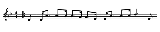 Ellon Castle - staff notation