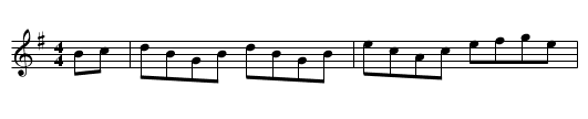 Elterwater Hornpipe - staff notation