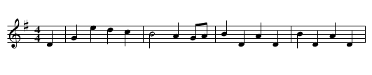 Elverton Grove - staff notation