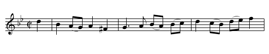 Ely Court - staff notation
