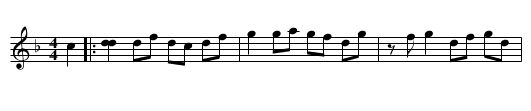 Elzic's Farewell - staff notation