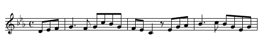 Emer's Farewell to Cucullain - staff notation