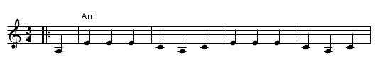 Emma - staff notation