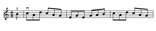 Emon Acnuck -- Jig - staff notation