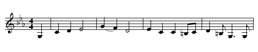 En Montant la Riviere - staff notation