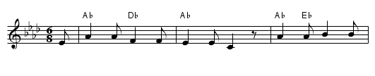 En sj&ouml;man seglar jorden rund - staff notation