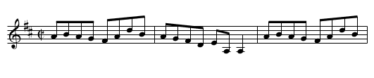 Enchanted Lady, The - staff notation