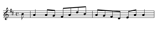 Enchanted Lady - staff notation