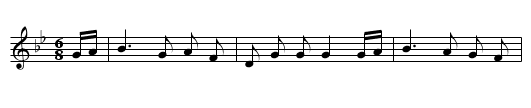 Enchanted White Duck, The  - staff notation