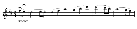 Endearing Young Charms - staff notation