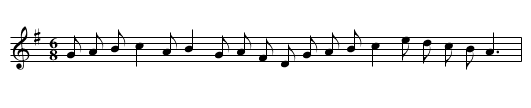 Enfield Wash - staff notation