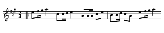 Engelska efter Alfred Pettersson (i A) - staff notation