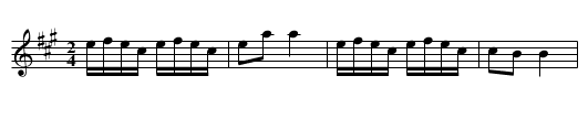 Engelska efter Gustaf Magnus Ohlsson - staff notation