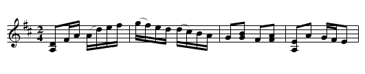 Engelska fr&aring;n Bohusl&auml;n - staff notation