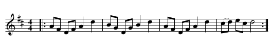 Engelska från Småland - staff notation