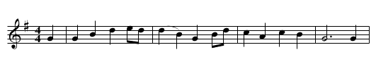 Enlisting Serjeant - Hard - staff notation