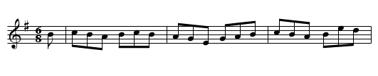 Ennis, Young Tom - staff notation