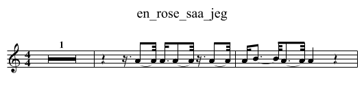 en_rose_saa_jeg - staff notation