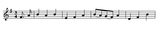 Eppie Adair - staff notation