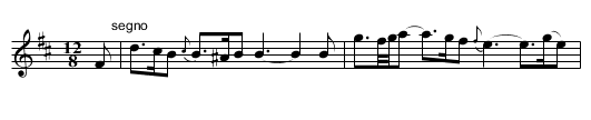 Erbarme dich (recorder transcription of solo violin) - staff notation