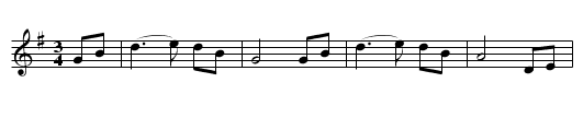 Eriskay Love Lilt - staff notation