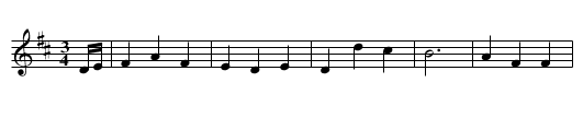 Ernie Goodman's Waltz - staff notation
