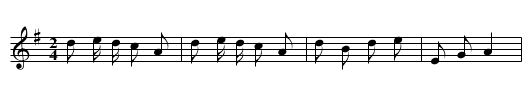 Ertong fangshao - staff notation