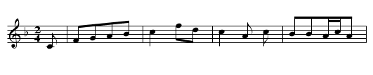 ES DUNKELT IN DEM WALDE - staff notation