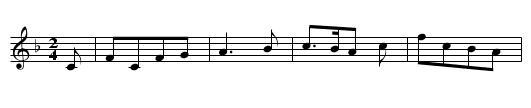 ES DUNKELT IN DEM WALDE - staff notation