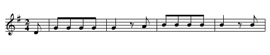 ES FUHR EIN BAUR INS HOLZ - staff notation