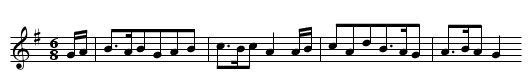 ES FUHR EIN SCHIFFLEIN WOL UEBER DEN RHEIN - staff notation