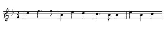 ES FUHR GEN ACKER EIN GROBER BAUER - staff notation