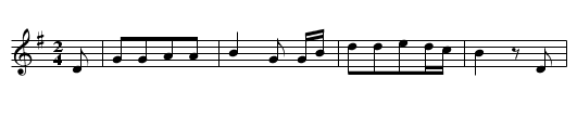 ES GFALLT MER NUMMEN EINI - staff notation