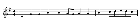 ES GIEBT DOCH KEIN SCHOENER LEBEN - staff notation