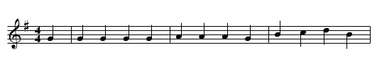 ES HATT EIN BAUR SEIN FRAU VERLOREN - staff notation