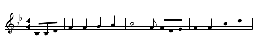 ES LEBE HOCH DER STAND DER EHREN - staff notation