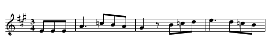 ES WAR EIN MARKGRAF UEBERN RHEIN - staff notation