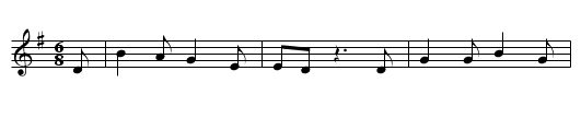 ES WAR EINE REICHE JUEDIN - staff notation