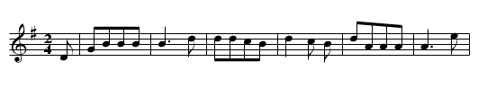 ES WAREN DREI TAMBORN - staff notation