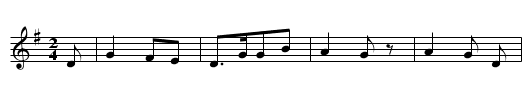 ES WAREN LUSTIGE GESELLEN - staff notation