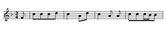 ES WARN EINMAL ZWEI MAEDCHEN - staff notation