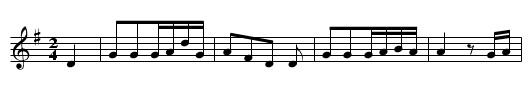 ES WOLLT EIN MAEDEL WOHL FRUEH AUFSTEHN - staff notation