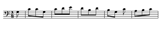 ES WOLLTE EIN KUECHENJUNG - staff notation