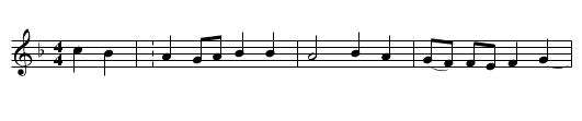 Ese Mandilín - staff notation