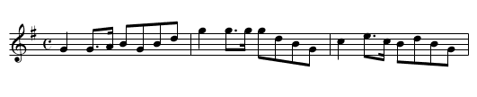 Esmeralda - staff notation