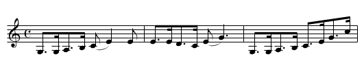 Essence of Sugar Cane - staff notation