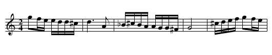 Estergon Kal'asi - staff notation