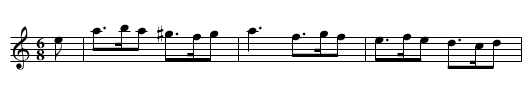 Evan’s Jigg - staff notation